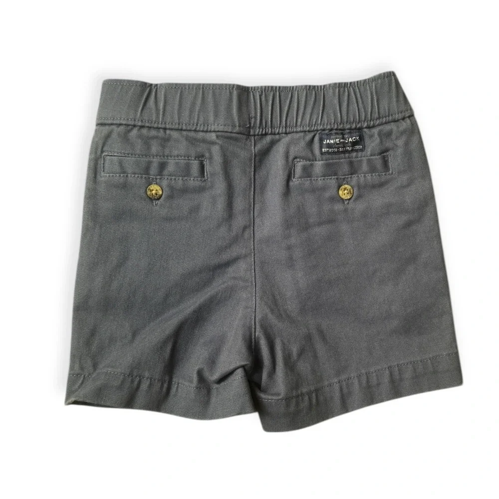 Forever French/Janie & Jack Baby Boy Bundle Knit Sweater/Navy‎ Shorts 6-12months